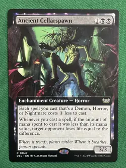 Ancient Cellarspawn (Extended Art) R Commander: Duskmourn: House of Horror 47 NM - Image 1