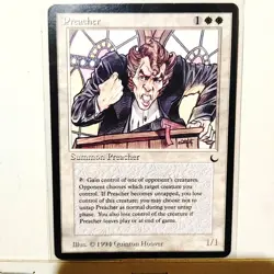 MTG -- THE DARK --- PREACHER --- NM - Image 1