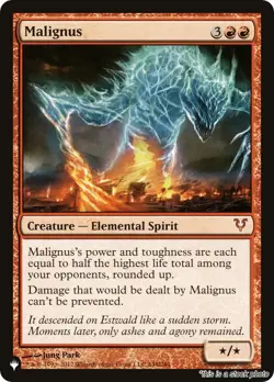 MTG Malignus 148/244 The List Reprints NM Magic - Image 1