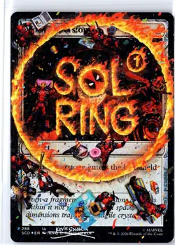 Sol Ring (288) (Pool Party Foil) 288 Holo Secret Lair Drop Series MTG Deadpool - Image 1