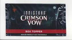 INNISTRAD CRIMSON VOW BOX TOPPER PROMO PACK x 5 MTG 2020 Gathering SEALED NM- NM - Image 1