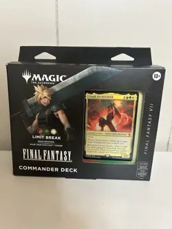 MtG Final Fantasy VII 7 Commander Deck Limit Break NEW/SEALED - Image 1