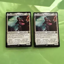Agent Bishop, Man In Black - Mtg: (TMT) - R 0002 (x2) - Image 1