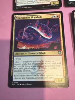 Spectacular Skywhale- Mtg: SOS - U 0229 (x4) - Image 4