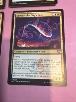 Spectacular Skywhale- Mtg: SOS - U 0229 (x4) - Image 5