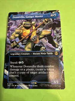 Donatello, Gadget Master - Mtg: TMT - R 0212 * Rare - Image 1