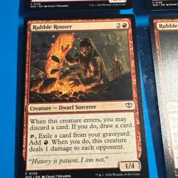 Rubble Rouser- Mtg: SOS - C 0128 (x4) - Image 4