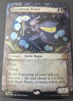 Bitterbloom Bearer (Showcase) Lorwyn Eclipsed Foil LP Mythic 0310 - Image 1