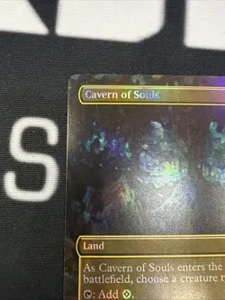 1x Cavern of Souls ~~ Borderless - Foil NM-Mint, English Double Masters 2022 MTG - Image 2