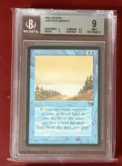 Land Equilibrium MTG BGS 9 [Legends] English Magic - Image 1
