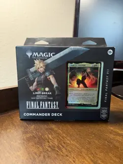 Magic: The Gathering Final Fantasy VII Commander Deck Limit Break Factory Sealed - Image 1