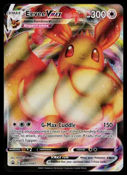 Pokemon Card - Eevee VMAX Sword & Shield Promo SWSH087 Holo - Image 1