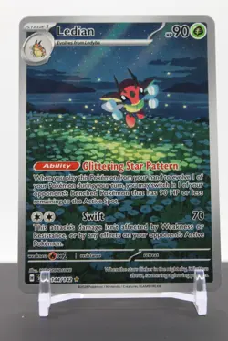 Ledian - 144/142 Holo - Pokemon SV07: Stellar Crown - Image 1
