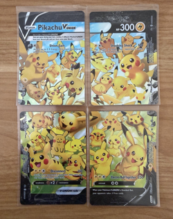 Pokemon Pikachu V-Union Complete Set SWSH139 140 141 142 Near Mint NM - Image 1