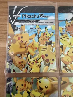 Pokemon Pikachu V-Union Complete Set SWSH139 140 141 142 Near Mint NM - Image 2