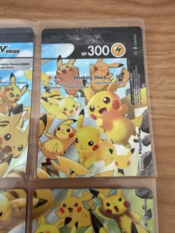 Pokemon Pikachu V-Union Complete Set SWSH139 140 141 142 Near Mint NM - Image 3