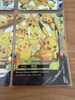 Pokemon Pikachu V-Union Complete Set SWSH139 140 141 142 Near Mint NM - Image 5