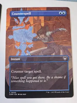 MTG - Counterspell Borderless - Commander Masters - Image 1