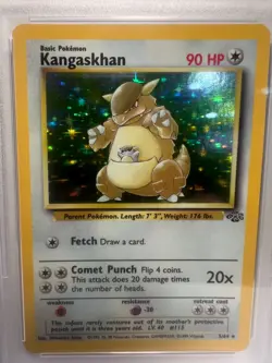 1999 Pokemon Jungle #5 Kangaskhan-Holo PSA 6 EX-MT 5/64 - Image 3