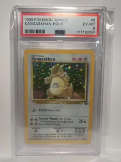 1999 Pokemon Jungle #5 Kangaskhan-Holo PSA 6 EX-MT 5/64 - Image 4