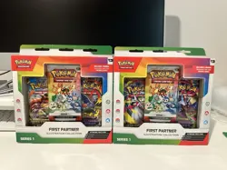2X -Pokemon First Partner Illustration Collection. Fast Ship/Same Day. 2 Boxes - Image 1