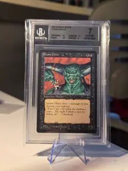 Juzam Djinn BGS 7 NM MTG Magic Gathering Arabian Nights Vintage Beckett - Image 1