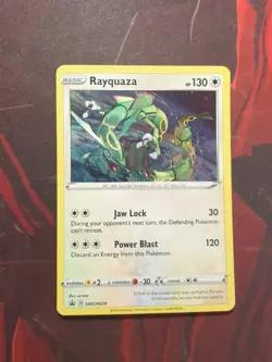 Rayquaza SWSH029 Holo Promo Sword & Shield Promo Pokemon Near Mint - Image 1