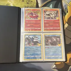 Pokemon Celebrations 25th Anniversary Set 1-24 With Dragapult Binder - Image 2