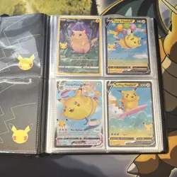 Pokemon Celebrations 25th Anniversary Set 1-24 With Dragapult Binder - Image 3