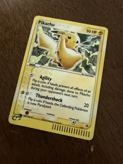 Pikachu 012 Black Star Promo 2003 E Reader Series Holo Rare Pokemon - Image 1