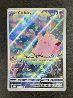 CLEFAIRY 094/088 IR Pokemon Perfect Order Full Art Illustration Rare - Image 1