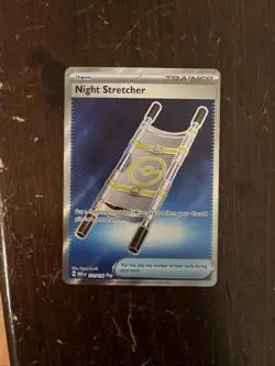 Night Stretcher 173/132 Ultra Rare Pokemon TCG ME01: Mega Evolution NM - Image 1