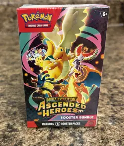 Pokemon Ascended Heroes Booster Bundle - 6packs - Factory Sealed - Image 1