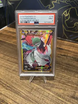 2016 POKEMON XY STEAM SIEGE #116 FA/GARDEVOIR EX STEAM SIEGE-SECRET PSA 9 - Image 1