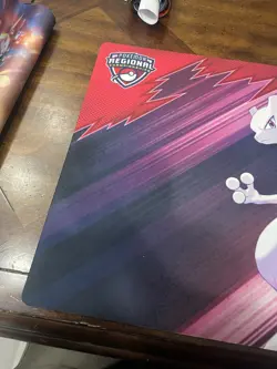 Pokemon Competitor Giovanni Team Rocket's Mewtwo Regional Championships Playmat - Image 4
