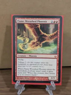 Magic the Gathering MTG Flame-Wreathed Phoenix #097 - Image 1