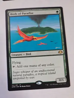 MTG - Birds of Paradise - Dominaria Remastered - Image 1
