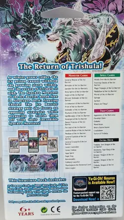 NEW Factory Sealed YUGIOH FREEZING CHAINS Structure Deck 1st Edition - Image 5