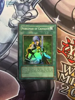 Yugioh Nobleman of Crossout Unlimited Edition Super Rare PSV-034 LP (WNU) - Image 1