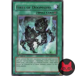Yugioh Fires of Doomsday PTDN-EN055 Rare 1st Edition LP - Image 1