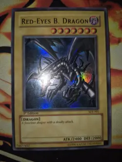 Yu-Gi-Oh! Red-Eyes B. Dragon SDJ-001 1st Edition Ultra Rare NM - Image 3