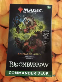 MTG Animated Army Commander Deck Bloomburrow New English Magic - Image 1
