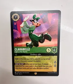 Clarabelle Light On Her Hooves 84/204 Legendary Lorcana Shimmering Skies - Image 1