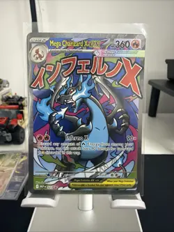 NM! Mega Charizard X EX MEP 023 UPC Promo Ultra Rare Full Art Card Pokemon TCG - Image 1