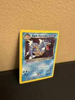 Pokemon TCG Dark Gyarados Holo Card 8/82 - Image 3