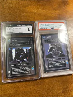 Star Wars CCG Swccg Graded Card Lot Darth Vader Lord Vader Nice - Image 2