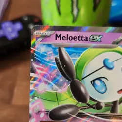 Meloetta EX 044/086 Sv: Black Bolt Full Art Holo Double Rare Pokemon Card - Image 2