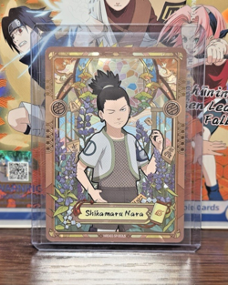 Shikamaru Nara Kayou Naruto Card NREA01-SP-002L5 NM - Image 1