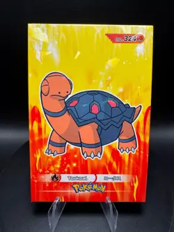 Pokemon Torkoal Set of 4 - Torkoal #324 Peru/NON-TCG Cards & Sticker - Image 2