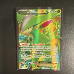 Pokemon Virizion EX Full Art 96/101 Plasma Blast Ultra Rare Holo Basic Card 2013 - Image 1